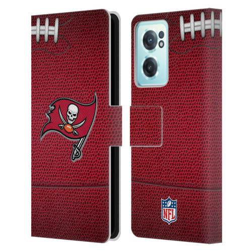 NFL Tampa Bay Buccaneers Graphics Football Leather Book Wallet Case Cover For OnePlus Nord CE 2 5G