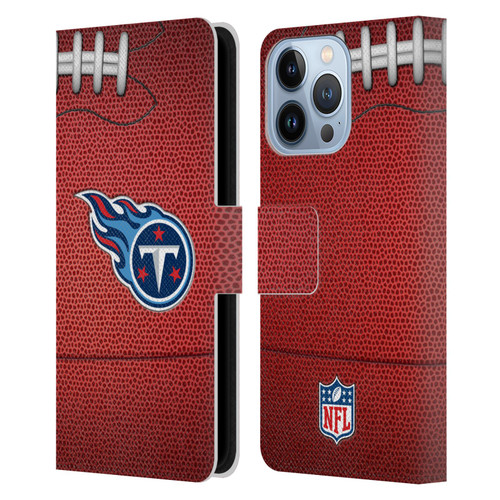 NFL Tennessee Titans Graphics Football Leather Book Wallet Case Cover For Apple iPhone 13 Pro