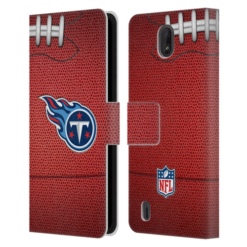 NFL Tennessee Titans Graphics Football Leather Book Wallet Case Cover For Nokia C01 Plus/C1 2nd Edition