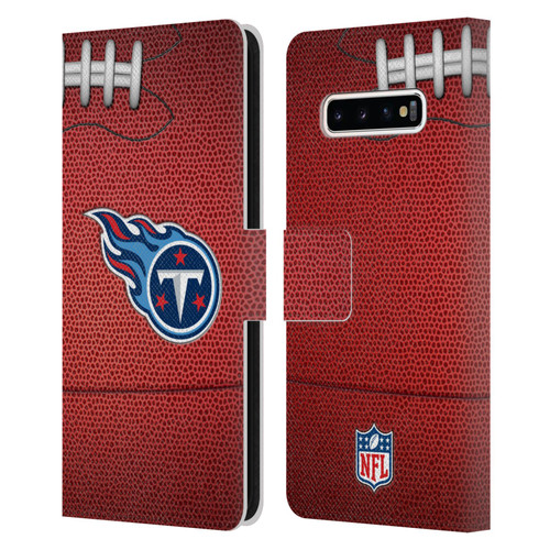 NFL Tennessee Titans Graphics Football Leather Book Wallet Case Cover For Samsung Galaxy S10+ / S10 Plus