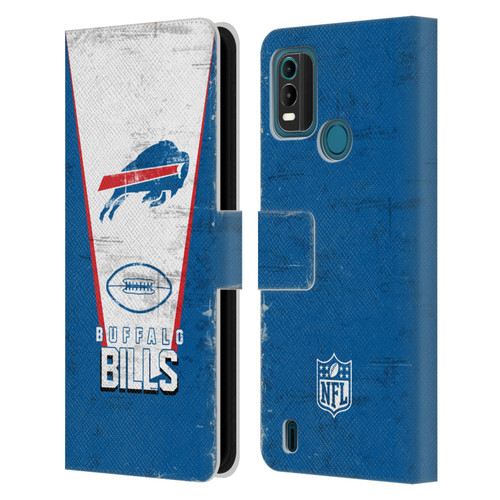 NFL Buffalo Bills Logo Art Banner Leather Book Wallet Case Cover For Nokia G11 Plus