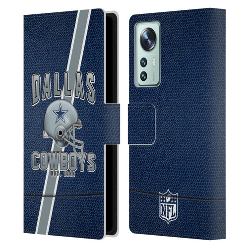NFL Dallas Cowboys Logo Art Football Stripes Leather Book Wallet Case Cover For Xiaomi 12
