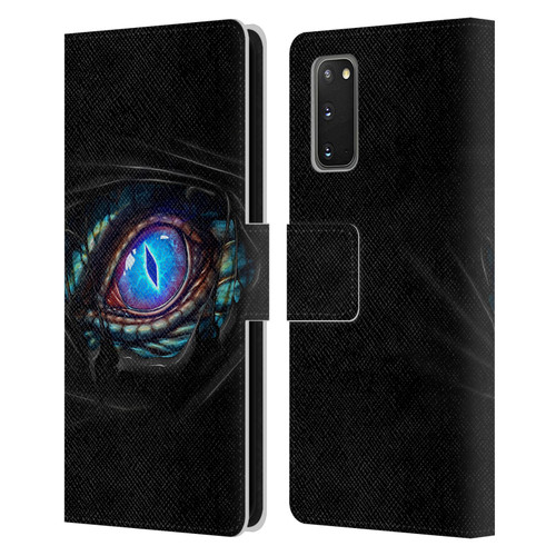 Christos Karapanos Mythical Dragon's Eye Leather Book Wallet Case Cover For Samsung Galaxy S20 / S20 5G