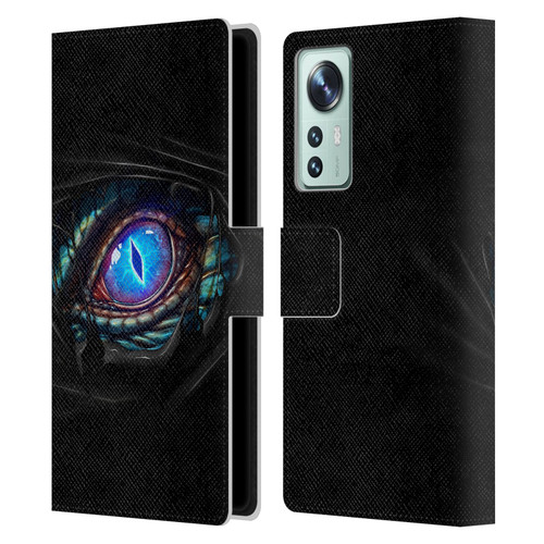 Christos Karapanos Mythical Dragon's Eye Leather Book Wallet Case Cover For Xiaomi 12