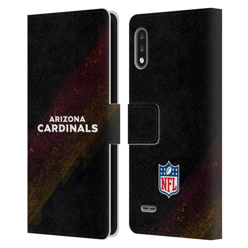 NFL Arizona Cardinals Logo Blur Leather Book Wallet Case Cover For LG K22