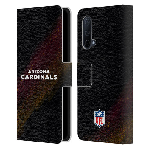 NFL Arizona Cardinals Logo Blur Leather Book Wallet Case Cover For OnePlus Nord CE 5G