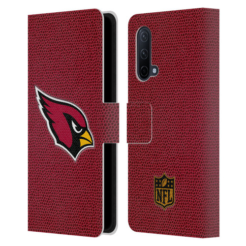 NFL Arizona Cardinals Logo Football Leather Book Wallet Case Cover For OnePlus Nord CE 5G