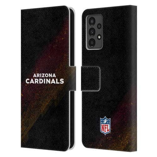 NFL Arizona Cardinals Logo Blur Leather Book Wallet Case Cover For Samsung Galaxy A13 (2022)