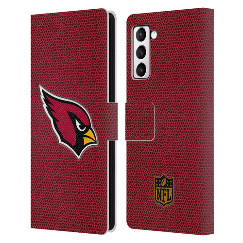 NFL Arizona Cardinals Logo Football Leather Book Wallet Case Cover For Samsung Galaxy S21+ 5G