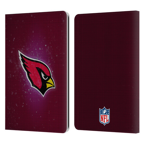 NFL Arizona Cardinals Artwork LED Leather Book Wallet Case Cover For Amazon Kindle Paperwhite 1 / 2 / 3