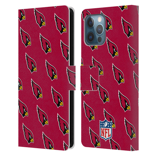 NFL Arizona Cardinals Artwork Patterns Leather Book Wallet Case Cover For Apple iPhone 12 Pro Max
