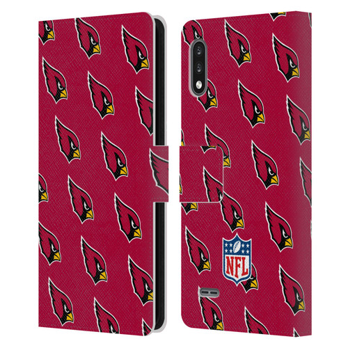 NFL Arizona Cardinals Artwork Patterns Leather Book Wallet Case Cover For LG K22