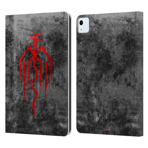 EA Bioware Dragon Age Heraldry City Of Chains Symbol Leather Book Wallet Case Cover For Apple iPad Air 11 2020/2022/2024