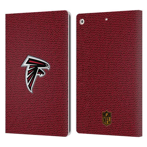 NFL Atlanta Falcons Logo Football Leather Book Wallet Case Cover For Apple iPad 10.2 2019/2020/2021