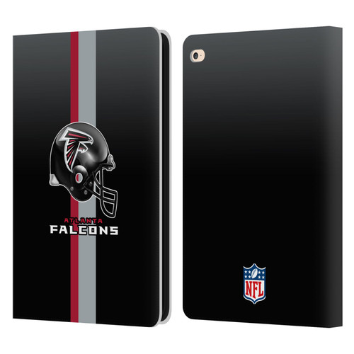 NFL Atlanta Falcons Logo Helmet Leather Book Wallet Case Cover For Apple iPad Air 2 (2014)