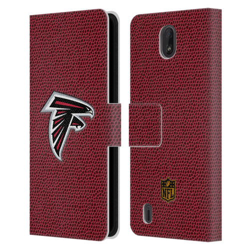 NFL Atlanta Falcons Logo Football Leather Book Wallet Case Cover For Nokia C01 Plus/C1 2nd Edition