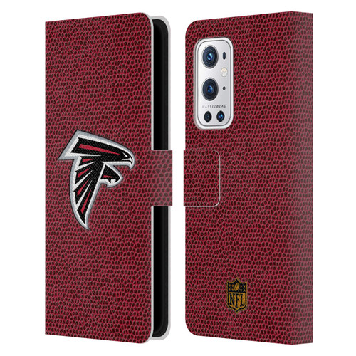 NFL Atlanta Falcons Logo Football Leather Book Wallet Case Cover For OnePlus 9 Pro