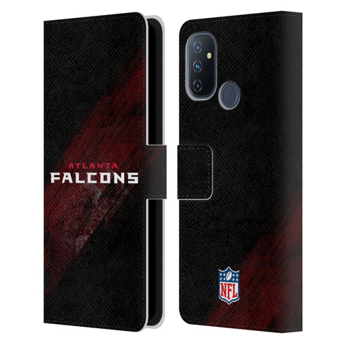 NFL Atlanta Falcons Logo Blur Leather Book Wallet Case Cover For OnePlus Nord N100