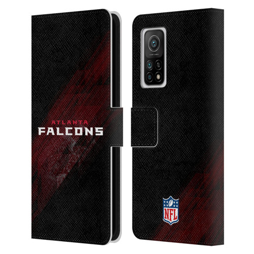 NFL Atlanta Falcons Logo Blur Leather Book Wallet Case Cover For Xiaomi Mi 10T 5G