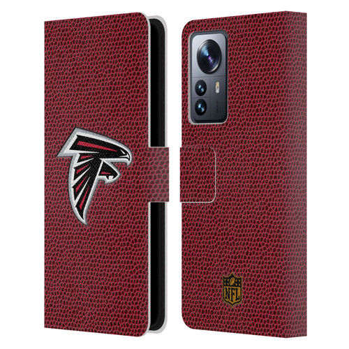 NFL Atlanta Falcons Logo Football Leather Book Wallet Case Cover For Xiaomi 12 Pro