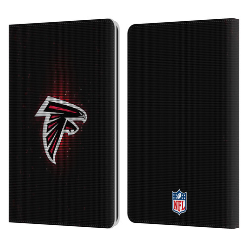 NFL Atlanta Falcons Artwork LED Leather Book Wallet Case Cover For Amazon Kindle Paperwhite 1 / 2 / 3