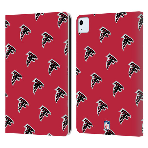 NFL Atlanta Falcons Artwork Patterns Leather Book Wallet Case Cover For Apple iPad Air 11 2020/2022/2024