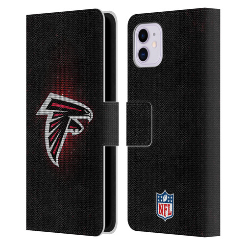 NFL Atlanta Falcons Artwork LED Leather Book Wallet Case Cover For Apple iPhone 11