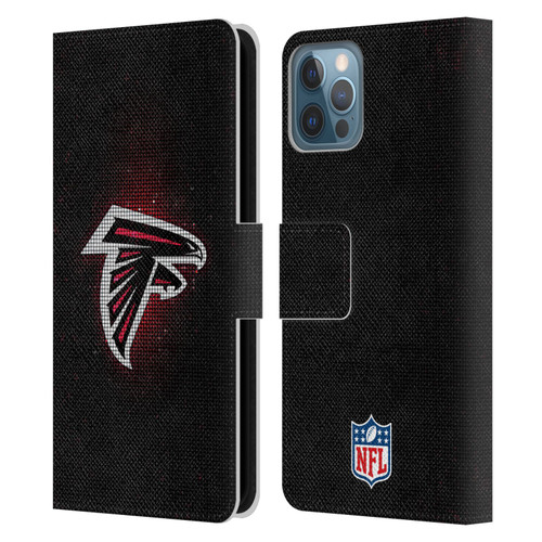NFL Atlanta Falcons Artwork LED Leather Book Wallet Case Cover For Apple iPhone 12 / iPhone 12 Pro