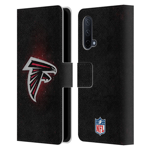 NFL Atlanta Falcons Artwork LED Leather Book Wallet Case Cover For OnePlus Nord CE 5G