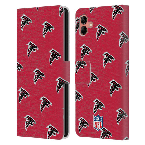 NFL Atlanta Falcons Artwork Patterns Leather Book Wallet Case Cover For Samsung Galaxy A04 (2022)