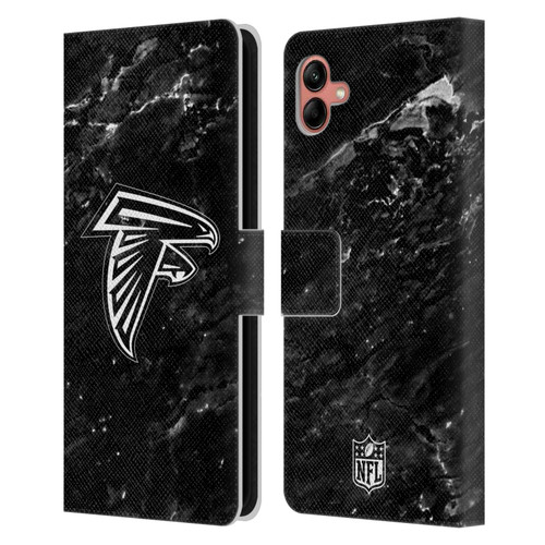 NFL Atlanta Falcons Artwork Marble Leather Book Wallet Case Cover For Samsung Galaxy A04 (2022)
