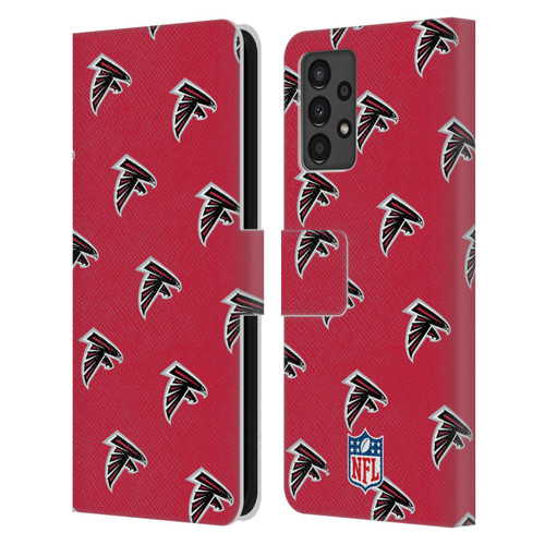 NFL Atlanta Falcons Artwork Patterns Leather Book Wallet Case Cover For Samsung Galaxy A13 (2022)