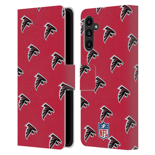 NFL Atlanta Falcons Artwork Patterns Leather Book Wallet Case Cover For Samsung Galaxy A13 5G (2021)
