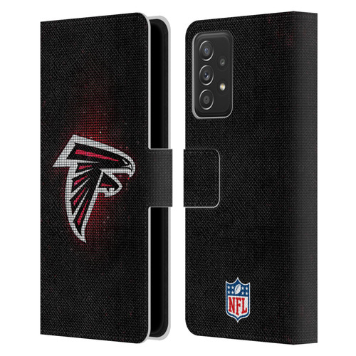 NFL Atlanta Falcons Artwork LED Leather Book Wallet Case Cover For Samsung Galaxy A53 5G (2022)