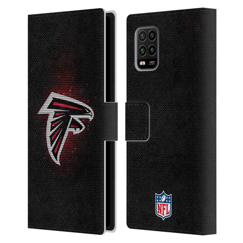 NFL Atlanta Falcons Artwork LED Leather Book Wallet Case Cover For Xiaomi Mi 10 Lite 5G