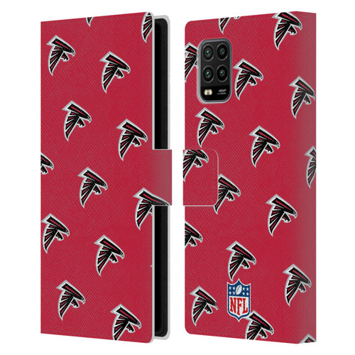 NFL Atlanta Falcons Artwork Patterns Leather Book Wallet Case Cover For Xiaomi Mi 10 Lite 5G