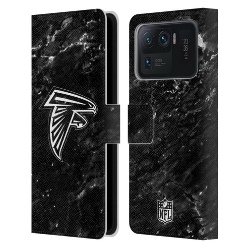 NFL Atlanta Falcons Artwork Marble Leather Book Wallet Case Cover For Xiaomi Mi 11 Ultra