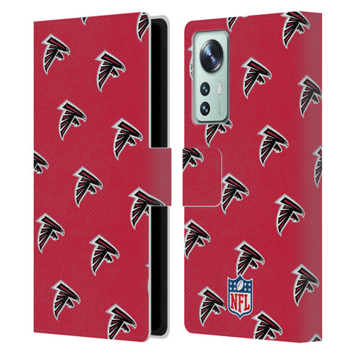 NFL Atlanta Falcons Artwork Patterns Leather Book Wallet Case Cover For Xiaomi 12