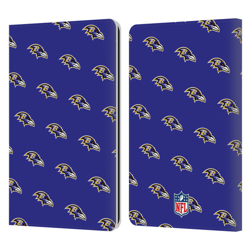 NFL Baltimore Ravens Artwork Patterns Leather Book Wallet Case Cover For Amazon Kindle Paperwhite 1 / 2 / 3