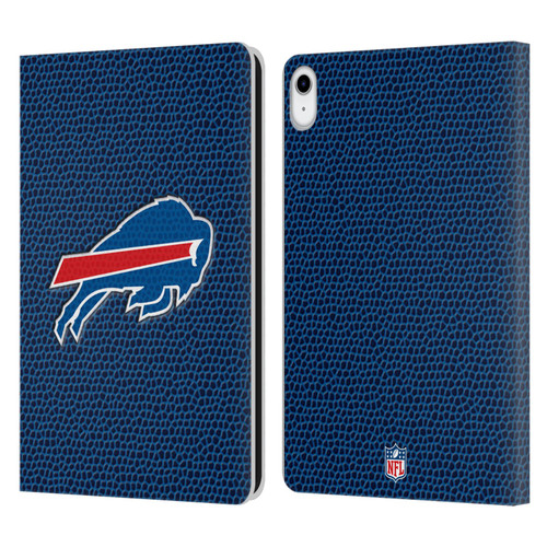 NFL Buffalo Bills Logo Football Leather Book Wallet Case Cover For Apple iPad 10.9 2022/2025