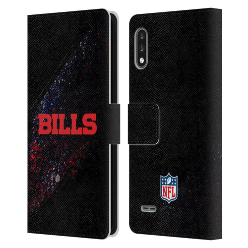 NFL Buffalo Bills Logo Blur Leather Book Wallet Case Cover For LG K22