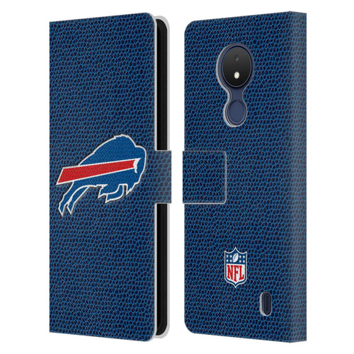 NFL Buffalo Bills Logo Football Leather Book Wallet Case Cover For Nokia C21