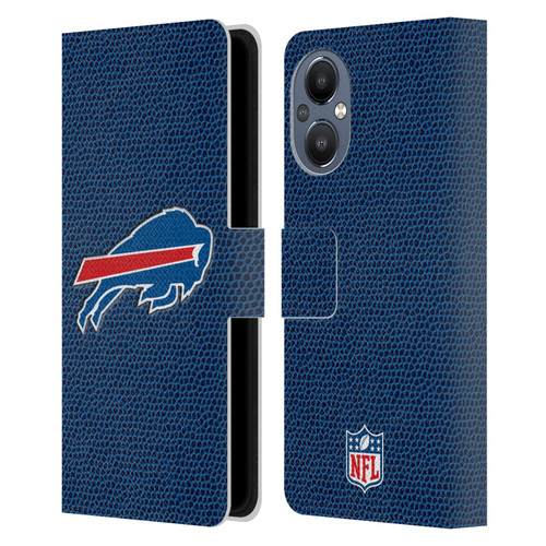 NFL Buffalo Bills Logo Football Leather Book Wallet Case Cover For OnePlus Nord N20 5G