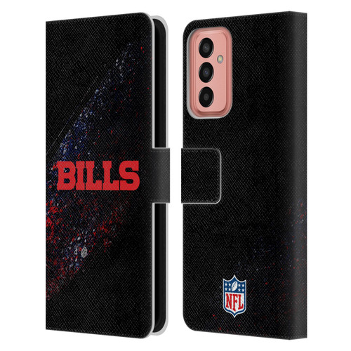 NFL Buffalo Bills Logo Blur Leather Book Wallet Case Cover For Samsung Galaxy M13 (2022)