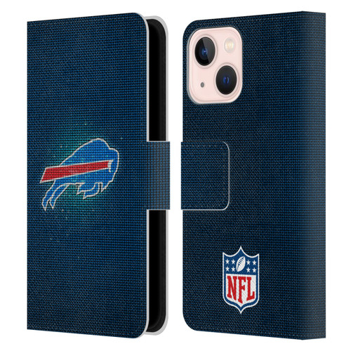 NFL Buffalo Bills Artwork LED Leather Book Wallet Case Cover For Apple iPhone 13 Mini
