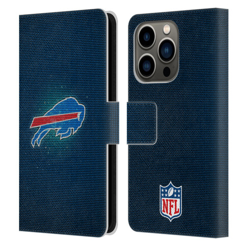 NFL Buffalo Bills Artwork LED Leather Book Wallet Case Cover For Apple iPhone 14 Pro