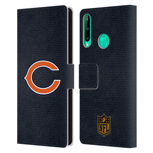 NFL Chicago Bears Logo Football Leather Book Wallet Case Cover For Huawei P40 lite E