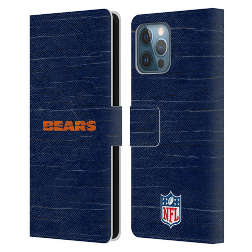 NFL Chicago Bears Logo Distressed Look Leather Book Wallet Case Cover For Apple iPhone 12 Pro Max NFL Chicago Bears Logo Distressed Look Leather Book Wallet Case Cover For Apple iPhone 12 Pro Max