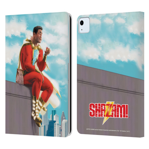 Justice League DC Comics Shazam Comic Book Art Issue #9 Variant 2019 Leather Book Wallet Case Cover For Apple iPad Air 11 2020/2022/2024