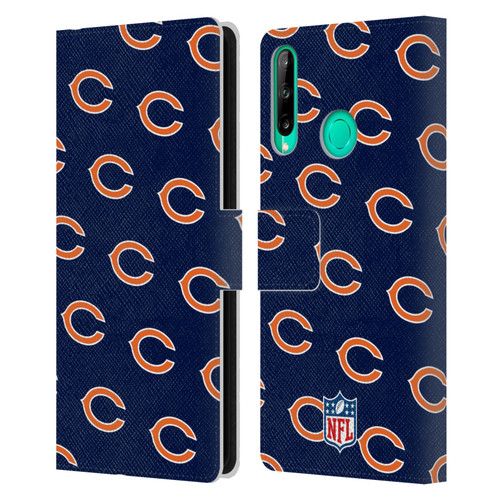 NFL Chicago Bears Artwork Patterns Leather Book Wallet Case Cover For Huawei P40 lite E